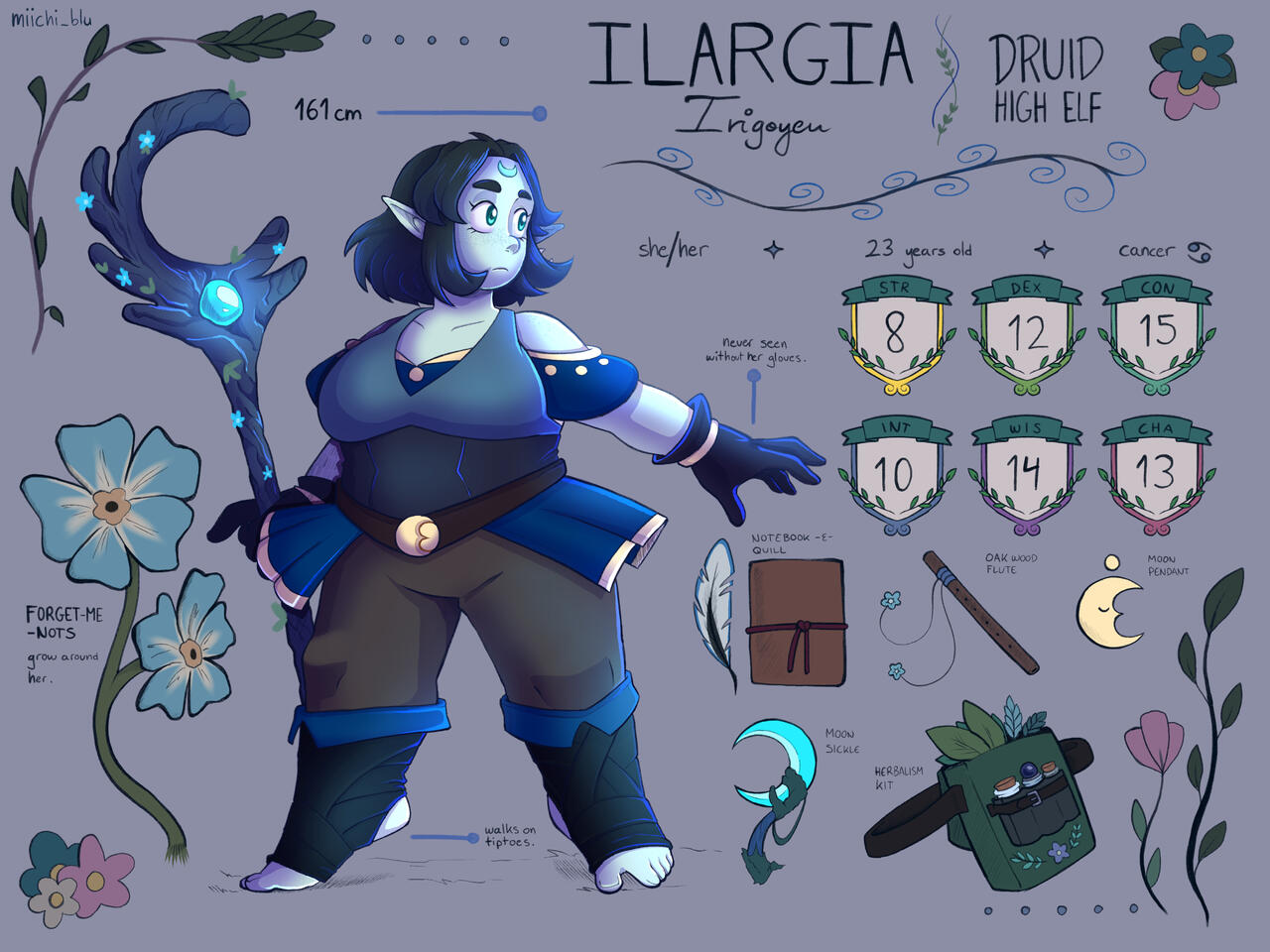 Ilargia (Character Sheet)